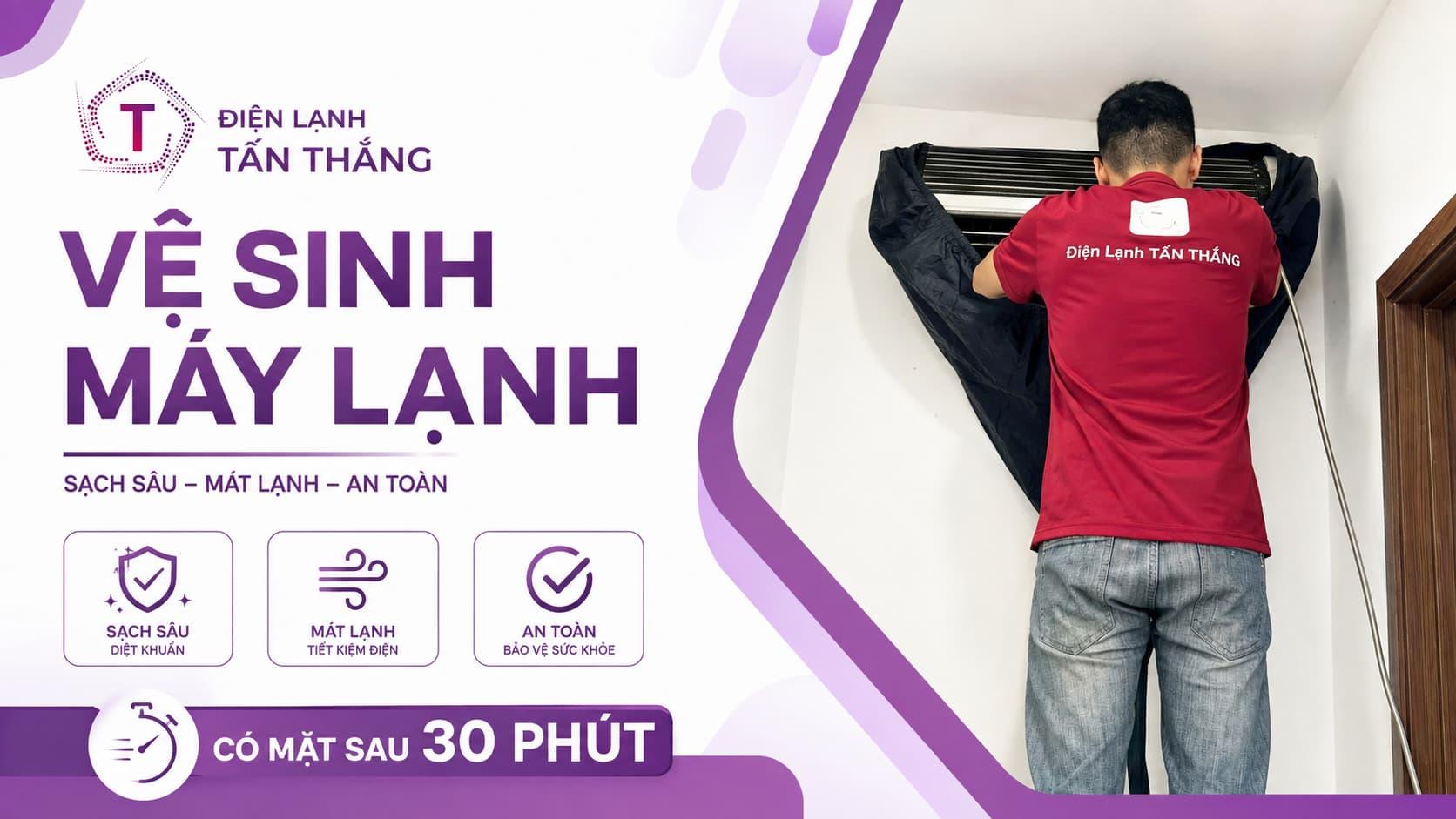 Dịch vụ vệ sinh máy lạnh